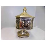 Mt Clemens Antiqua Silver Finish Square Candy Dish