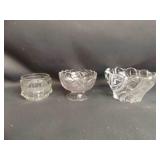 Vintage Clear Etched Crystal - Mikasa Candy Dish
