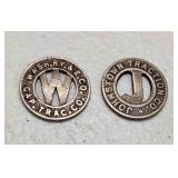 1920s Washington DC Public Transportation Fare