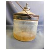 Antique Glass Kerosene Dispenser by Perfection