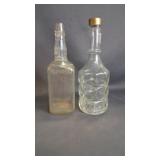 Vintage Embossed Heaven Hill Distillery Glass