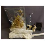 50th Anniversary Cake Topper & Doll Stand & Candle