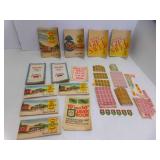 5 S & H Green Stamps EMPTY Books 8 Top Value