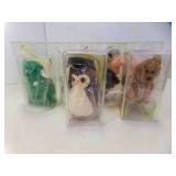 6 Vintage Ty Beanie Babies in Plastic Protective