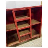 Vintage Metal Cubby Shelf or Cabinet Workshop