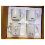 Set of 8 Virginia Slims Cigarettes Coffee Mugs -