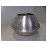 Large Aluminum Mixing Bowl w/Open Top Lid for Ice