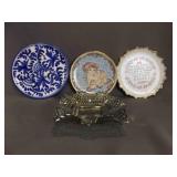 Vintage Indiana Glass Carnival Glass Candy Dish