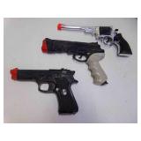 2 Tootsie Toy Play Guns & 1 Made in China US