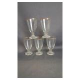 5 Anchor Hocking Berwick Boopie Clear Drinking