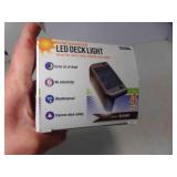 4 Pack Solar Powered LED Deck Rails Step Lights