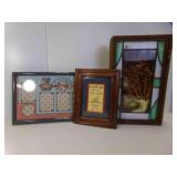 Stained Glass Shadow Box - My Grandkids Picture