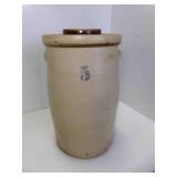 5 Gallon Stoneware Crock Butter Churn w/Lid (CHIP)