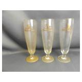 Vintage Budweiser Clydesdale Beer Flute or Pokal