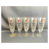 Vintage Michelob Pilsner-Style Beer Glasses
