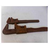 9" & 11" Adjustable Monkey Wrenches  Rust &
