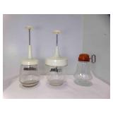 Vintage Federal Tool Corp Nut Chopper Red Metal