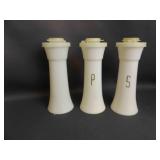 Vintage Tupperware  Salt and Pepper Shakers