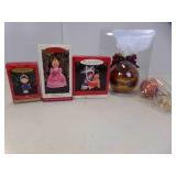 5 Vintage Hallmark Keepsake Ornaments SEE PICS