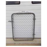 Galvanized Steel Chain Link Walk Gate 38" X 45"