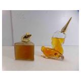 AVON Field Flowers Perfume Bottles - Mouse on Top