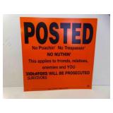 Humorous - POSTED No Poachin