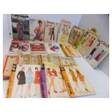 20 Vintage Sewing Patterns - Mixed Brands -