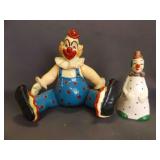 1980 George Good Musical Wind-up Clown - Music