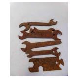 OLD Multi Tool Wrenches - Rust & Patina