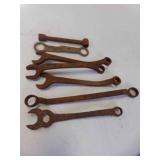 OLD Farm Implement or Automotive Wrenches - RUST &