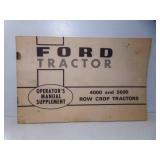 Vintage Ford Tractor Operator