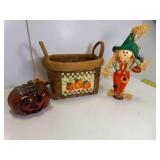 Terra Cotta Tea Light Jack O