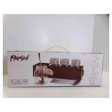 BRAND NEW Parini Grill Masters Glass Condiment Jar