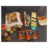 Puppy Cards, Thread, Needles, Elastic Bands