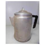 Vintage Aluminum Stove Top Campfire Percolator