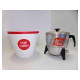 1950s Jolly Time Electric Aluminum Popcorn Popper