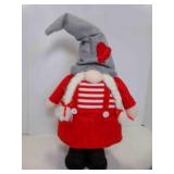 20" Free Standing Christmas or Valentine Gnome