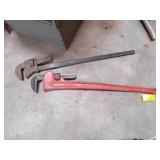 Ridgid 48' pipe wrench &