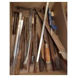 Box of files, punches