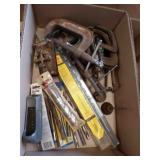 Box of c-Clamps, etc.