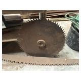 vintage 2-man saw