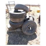Pallet of Used Tires - 15' & 16'