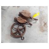 Vintage/Antique Pulleys