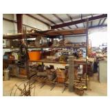 Metal Shelf w/ Wood Shelving