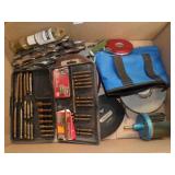 box of misc. tools