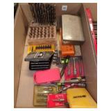 box of misc. tools