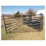 12 - Priefert 10' Cattle Panels, 6-Bar