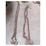 2- chains with hooks