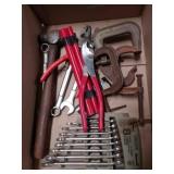 box of misc. tools