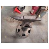 large anvil with stand